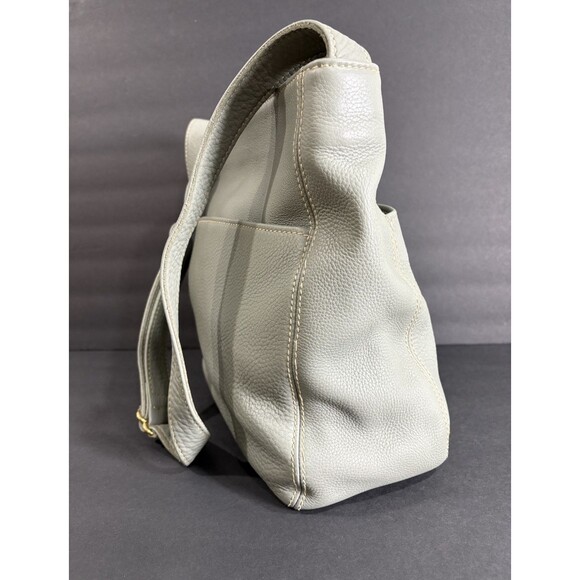 Coach 4920 Sonoma Shoulder Bag Leather Sage Green Vintage 1996 Natural Grain - Picture 8 of 16